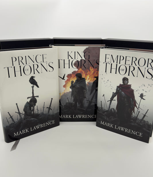 Prince of Thorns, King of Thorns, Emperor of Thorns Matching Signed & numbered with rights