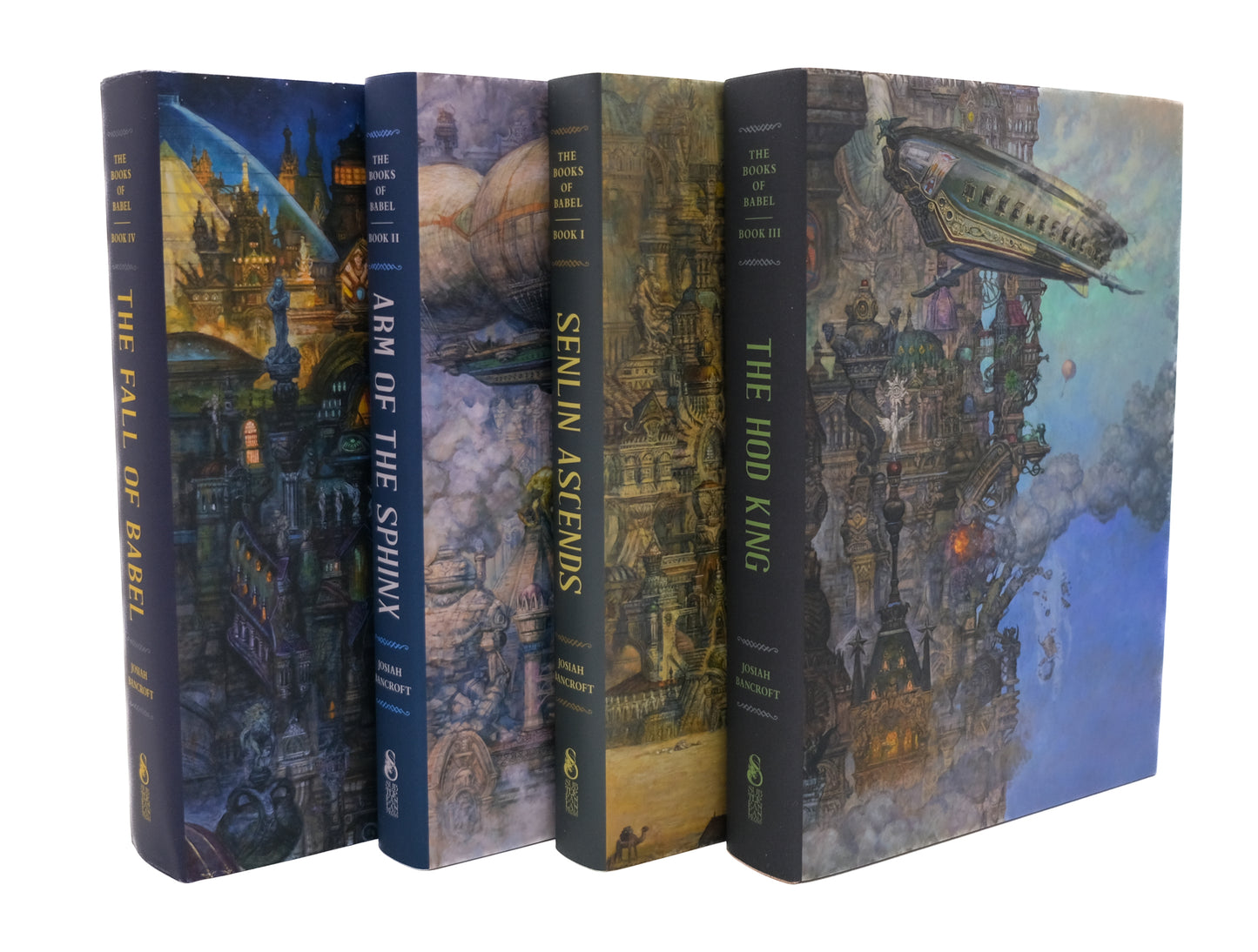 The Books of Babel by Josiah Bancroft Matching set and tickets Subterranean Press