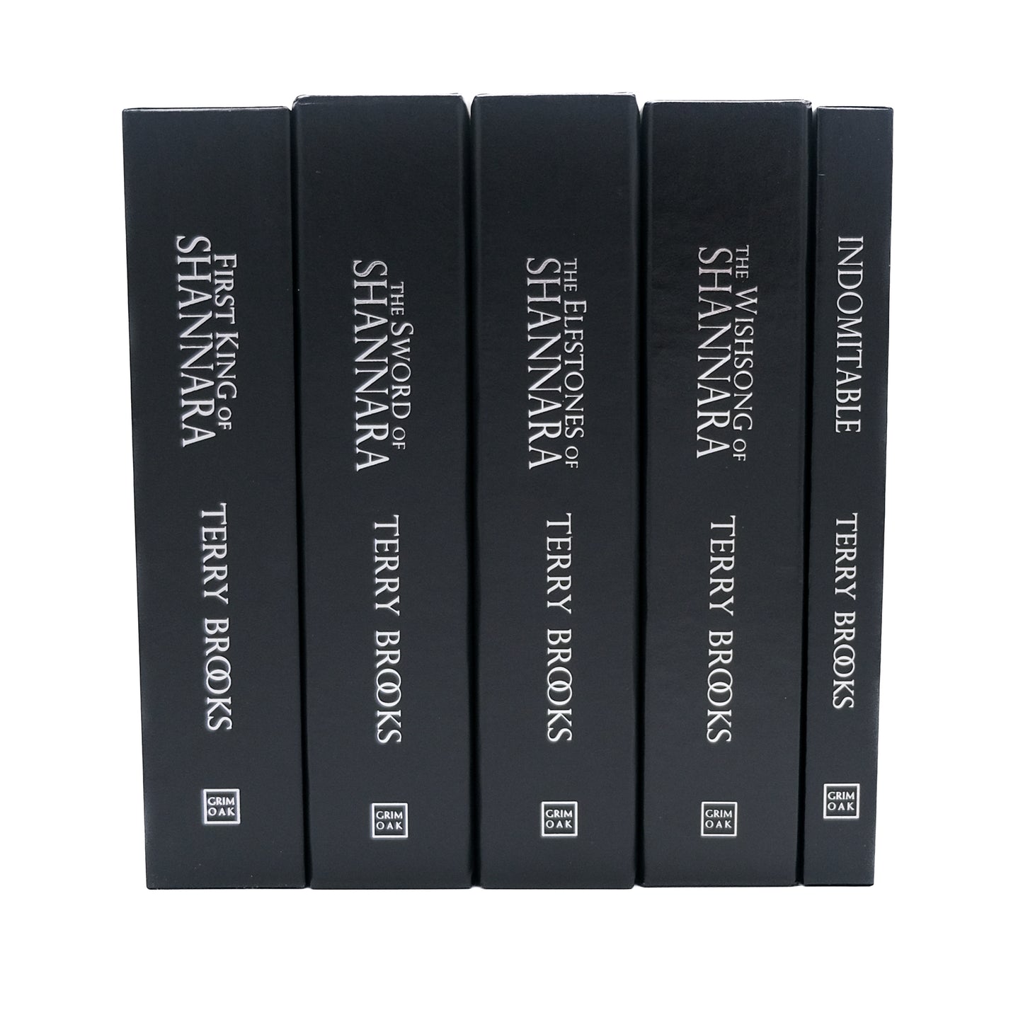 The Shannara Trilogy matching/numbered + Rights 5 book set by Terry Brooks Grim Oak Press